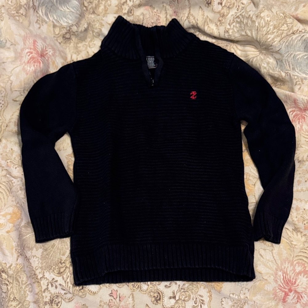 Izod Kids Black Pullover Sweater